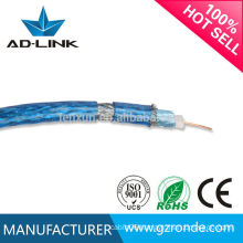 RG6 silicone coaxial cable wire copper shield Guangzhou Factory